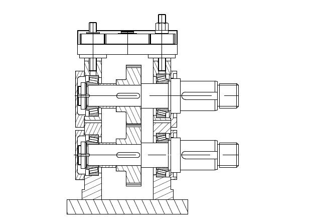 CANTILEVERED MILL of roll forming machine