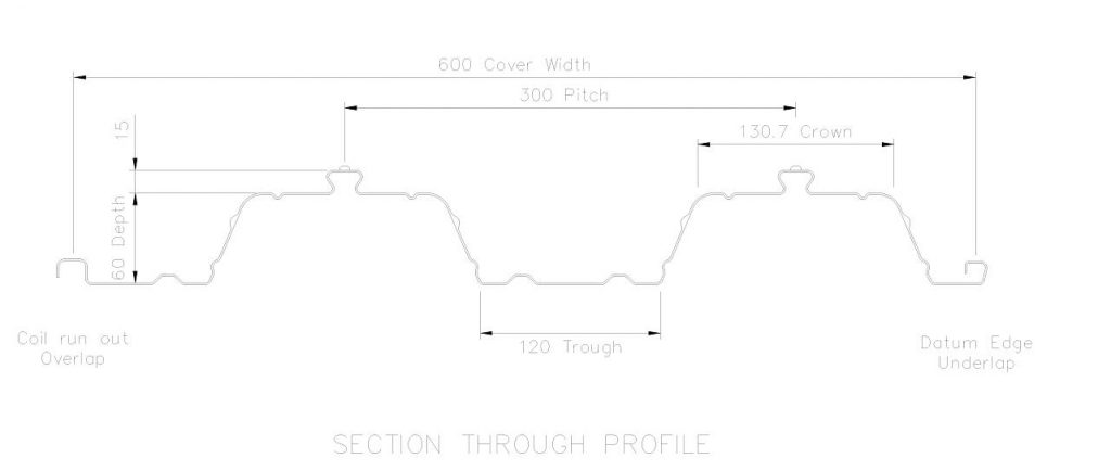 suelo de cubierta metálica