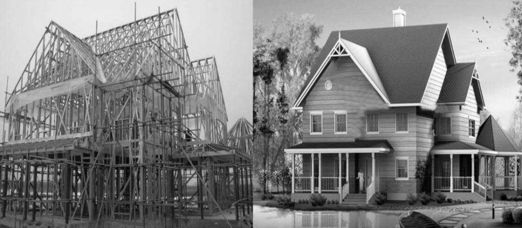 light steel structure villa