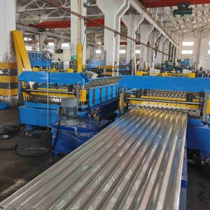 Fully Automatic Corrugated Roof Sheet Roll Forming Machine Production Line by Beli RollForming