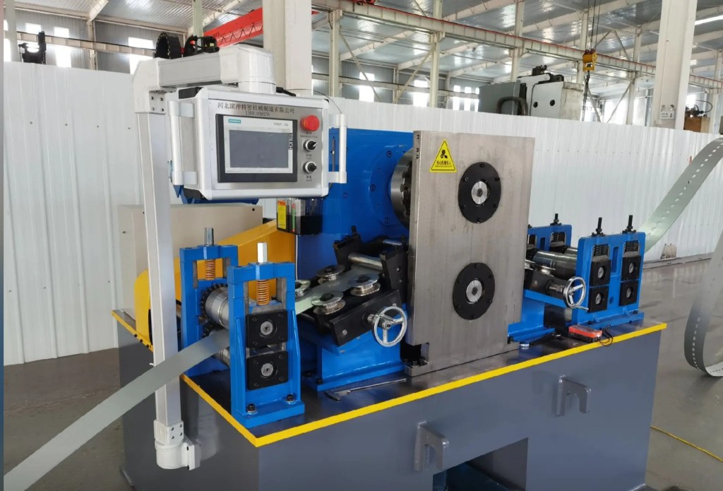 rotary punching machine for strut channel production