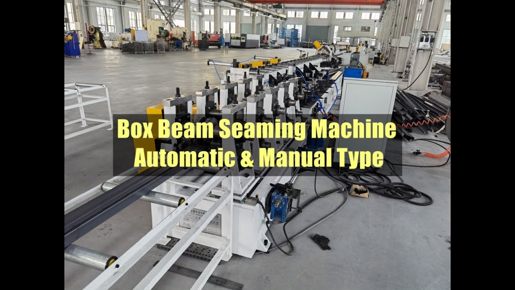 Box Beam Roll Forming Machine Video 1 Box beam roll forming machine video
