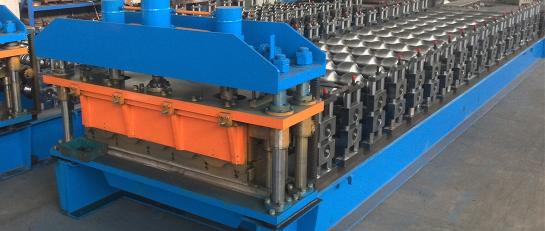 Steel Tile Profile Roll Forming Machine 2 Tile Profile Roll Forming Machine