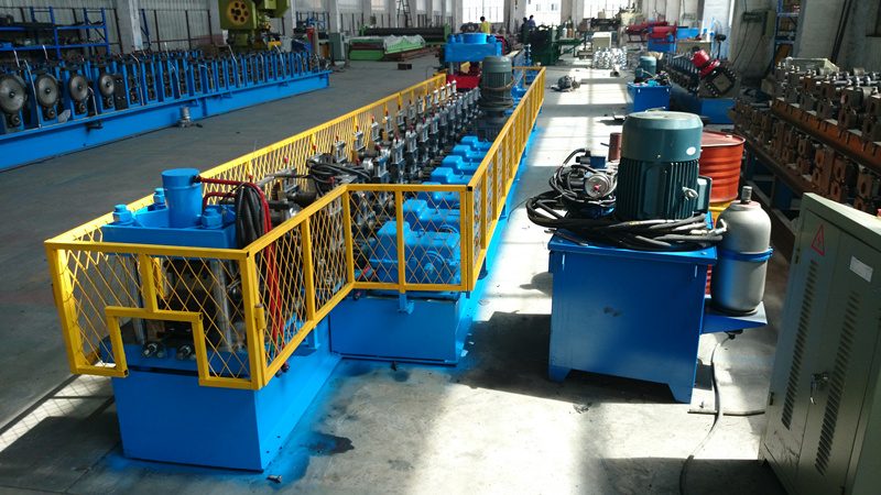 cropped greenhouse profile roll forming machine