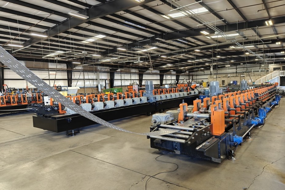 column roll forming machine factory