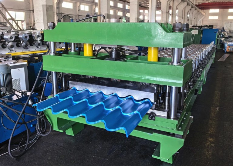 Metal Tile Roof Panel Roll Forming Machine