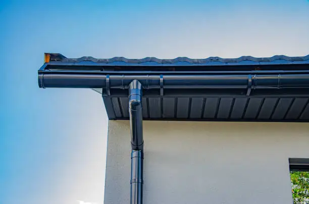rain gutter machine system
