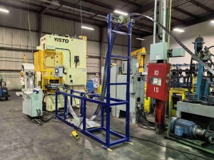 Accumulator loop table ensures non-stop production continuity in the strut channel roll forming machine process