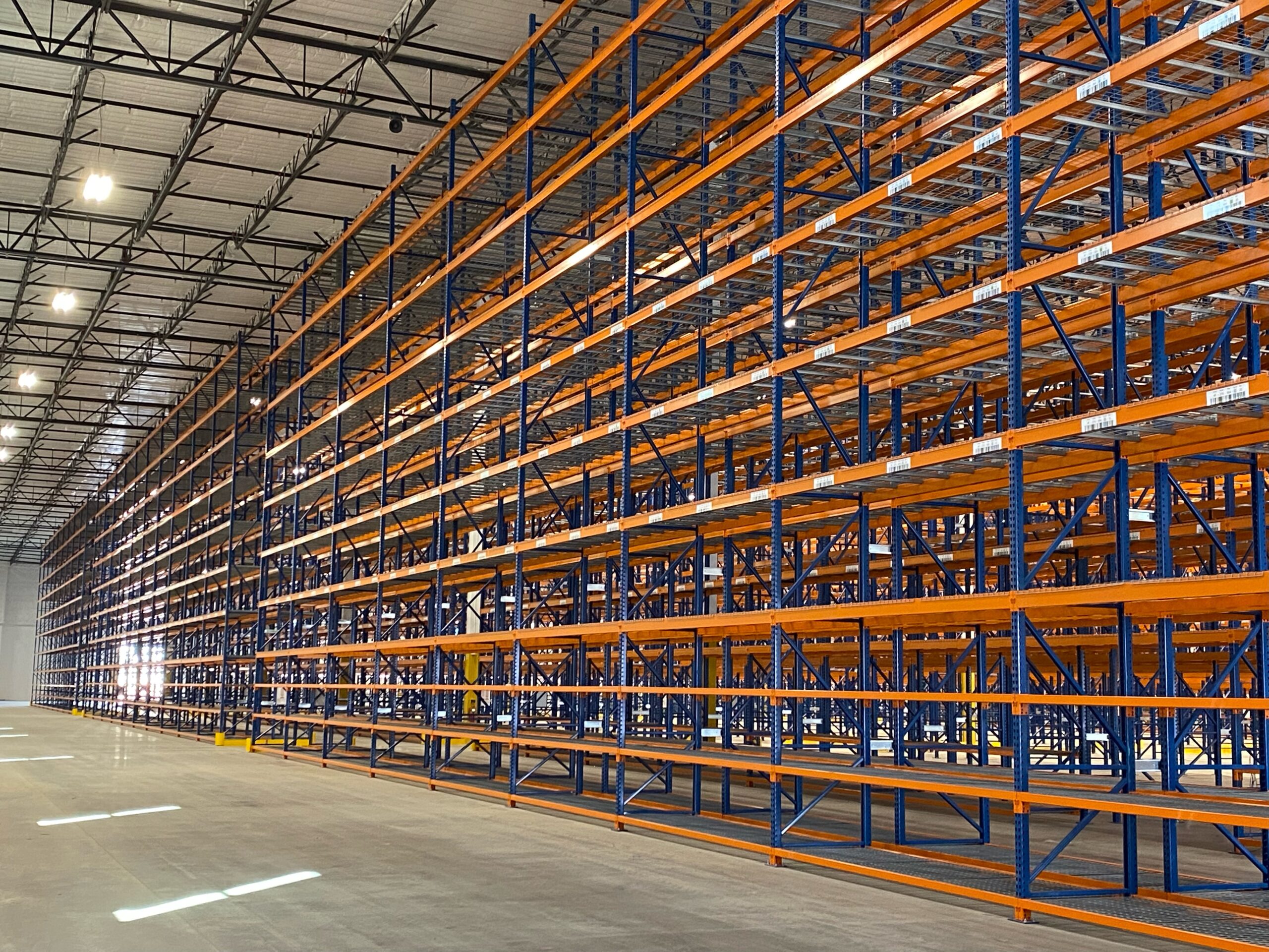 Automated Warehouse Racking Machinery
