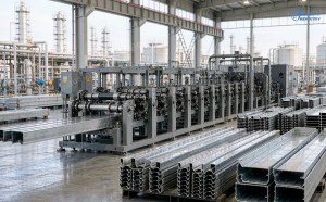 oil and gas roll forming machine